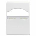 Hospeco Health Gards Quarter-Fold Toilet Seat Cover Dispenser, 8.75 x 2 x 12, White HG-2